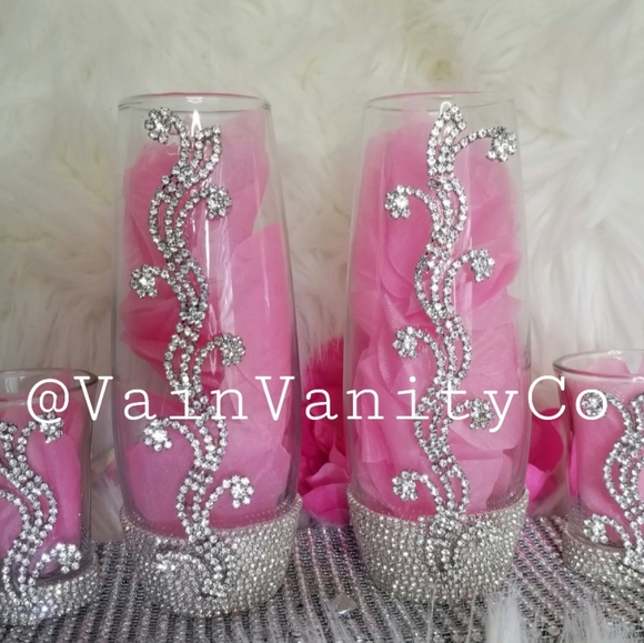 Custom Wine & Shot Glasses Set 2 pieces/pair - Picture 1 of 1